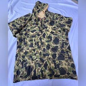 Vintage Columbia Rain Jacket Mens XXL
Duck Camo Hooded Hunting